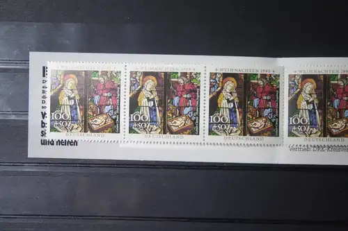 14. Weihnachts-Briefmarkenheftchen des Deutschen Roten Kreuzes, Serie 1995/96