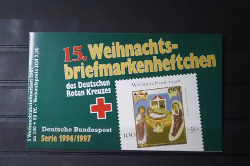 15. Weihnachts-Briefmarkenheftchen des Deutschen Roten Kreuzes, Serie 1996/97