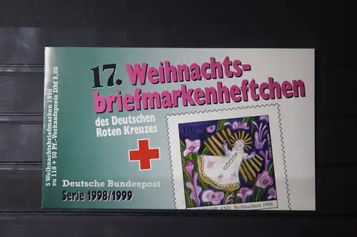17. Weihnachts-Briefmarkenheftchen des Deutschen Roten Kreuzes, Serie 1998/99