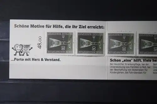 Markenheftchen für die Wohlfahrtspflege 1986