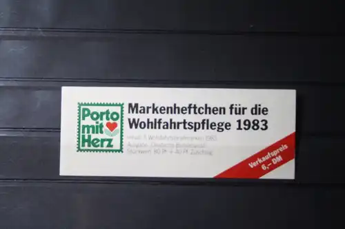 Markenheftchen für die Wohlfahrtspflege 1983