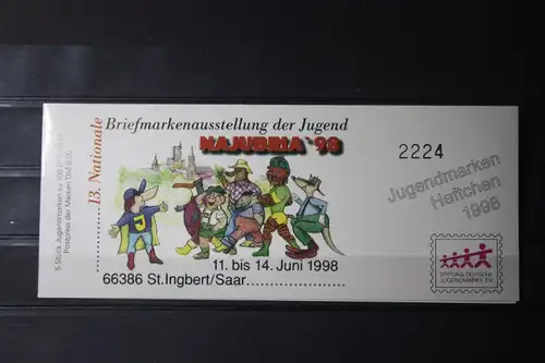 Jugendmarken Heftchen 1998, Stiftung Deutsche Jugendmarke