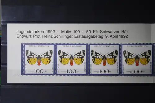 Jugendmarken Heftchen 1992, Stiftung Deutsche Jugendmarke