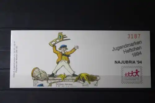 Jugendmarken Heftchen 1994, Stiftung Deutsche Jugendmarke