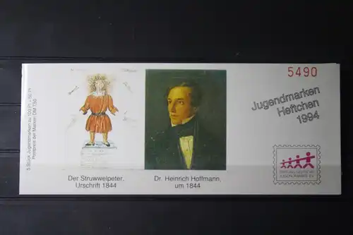 Jugendmarken Heftchen 1994, Stiftung Deutsche Jugendmarke