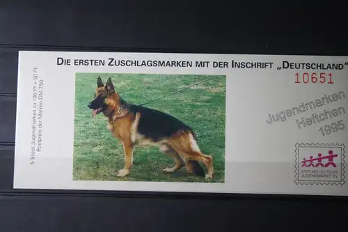 Jugendmarken Heftchen 1995, Stiftung Deutsche Jugendmarke