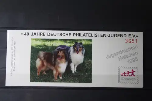 Jugendmarken Heftchen 1996, Stiftung Deutsche Jugendmarke