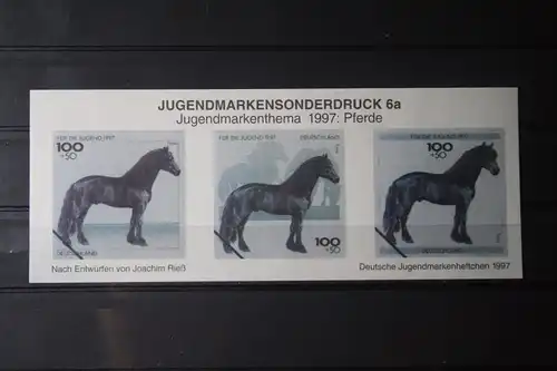 Jugendmarken Heftchen 1997, Stiftung Deutsche Jugendmarke