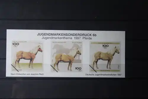 Jugendmarken Heftchen 1997, Stiftung Deutsche Jugendmarke