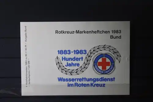 Rotkreuz-Markenheftchen 1983