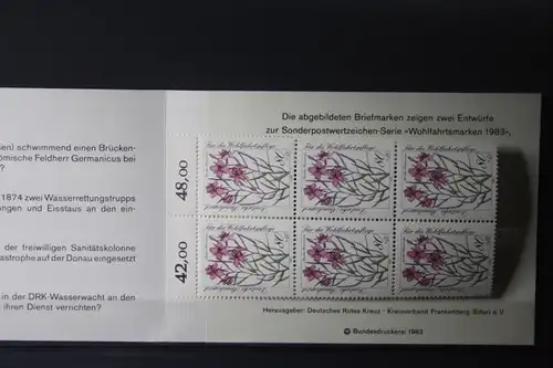 Rotkreuz-Markenheftchen 1983