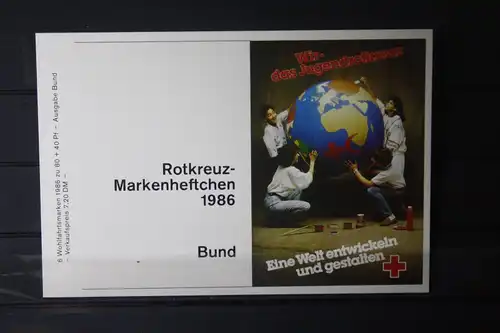 Rotkreuz-Markenheftchen 1986