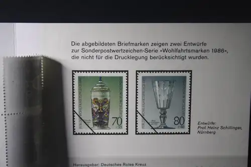 Rotkreuz-Markenheftchen 1986