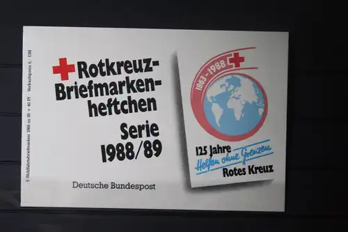Rotkreuz-Markenheftchen 1988/89