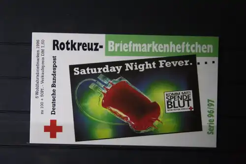 Rotkreuz-Markenheftchen 1996/97