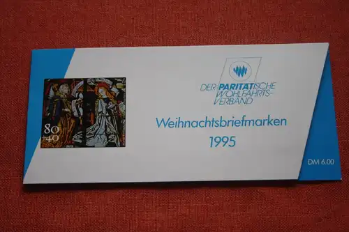 Paritätischer Wohlfahrtsverband Weihnachtsbriefmarken-Markenheftchen 1995