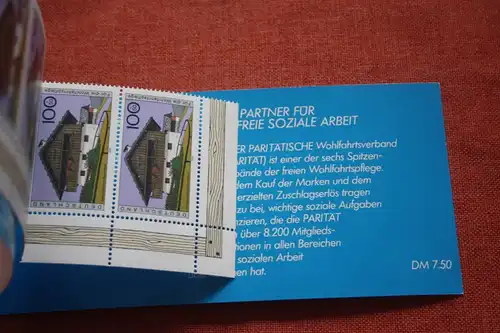 Paritätischer Wohlfahrtsverband Wohlfahrtsbriefmarken-Markenheftchen 1995