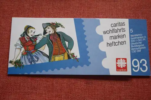 Caritas Wohlfahrtsmarkenheftchen 1993