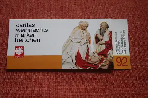 Caritas Weihnachtsmarkenheftchen 1992