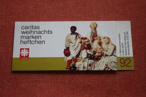 Caritas Weihnachtsmarkenheftchen 1992