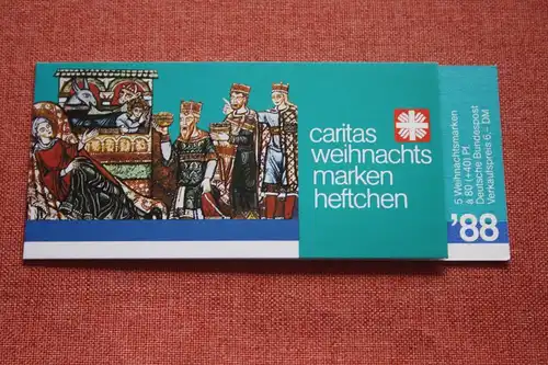 Caritas Weihnachtsmarkenheftchen 1988