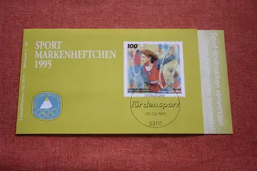 Sport Markenheftchen 1995 der Sporthilfe, Für den Sport