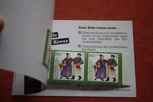 Rotkreuz-Briefmarkenheftchen 1993/94