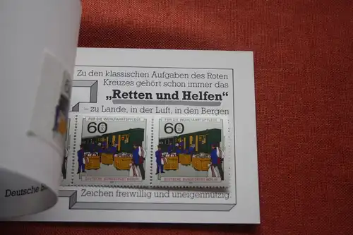 Rotkreuz-Briefmarkenheftchen 1990/91