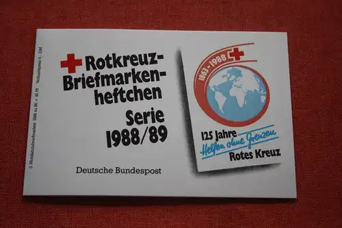 Rotkreuz-Briefmarkenheftchen 1988/89