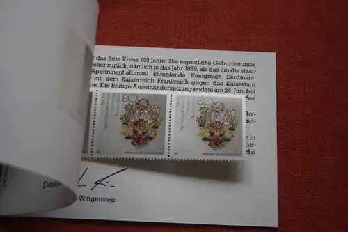 Rotkreuz-Briefmarkenheftchen 1988/89