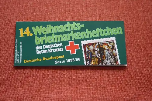 14. Weihnachts-Briefmarkenheftchen des Deutschen Roten Kreuzes 1995/96