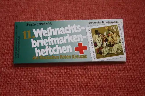 11. Weihnachts-Briefmarkenheftchen des Deutschen Roten Kreuzes 1992/93