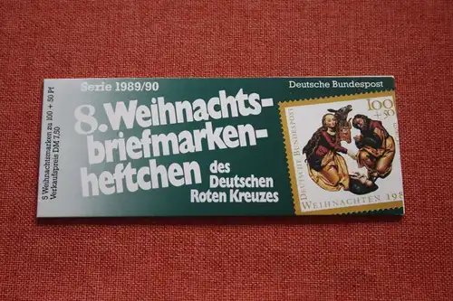 8. Weihnachts-Briefmarkenheftchen des Deutschen Roten Kreuzes 1989/90