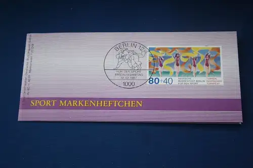 Sport Markenheftchen 1987 der Sporthilfe, Für den Sport