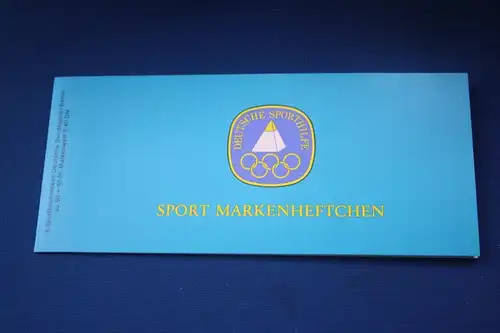 Sport Markenheftchen 1982 der Sporthilfe, Für den Sport