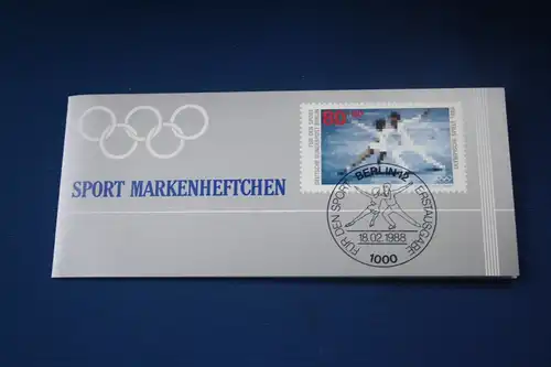 Sport Markenheftchen 1988 der Sporthilfe, Für den Sport