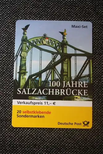 Markenset, Maxi-Set, Markenheft MH-Mi.-Nr.  52, Salzachbrücke 