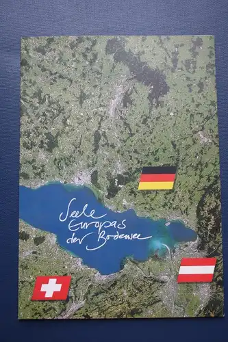 Klappkarte  EUREGIO Bodensee; Konstanz; Zugabe amtl. ETB