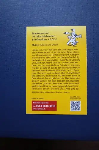 Markenheft MH 101, Markenset Asterix