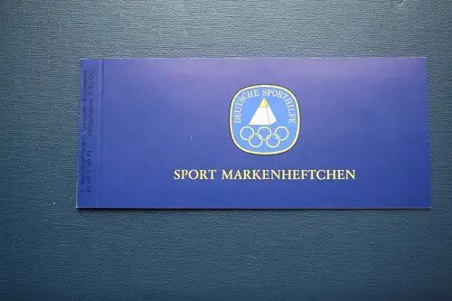 Für den Sport 1979, Sporthilfe Markenheftchen 1979