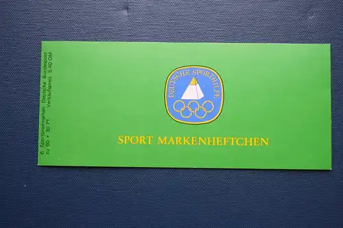 Für den Sport 1980, Sporthilfe Markenheftchen 1980