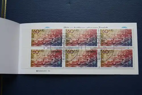 Sporthilfe, Sport  Markenheftchen, 
Markenheft Deutsche Sporthilfe 1981