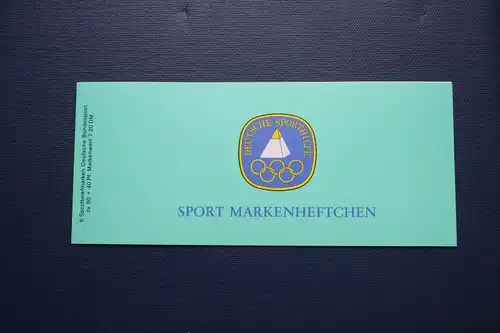 Sporthilfe, Sport  Markenheftchen, 
Markenheft Deutsche Sporthilfe 1984