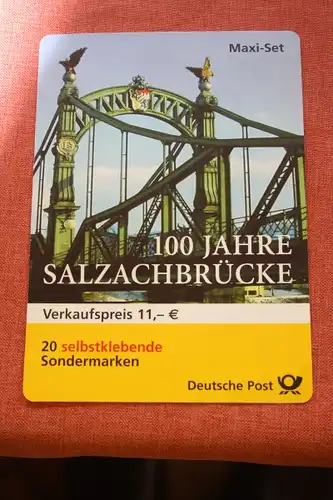 Markenset, Maxi-Set, Markenheft MH-Mi.-Nr.  52, Salzachbrücke 