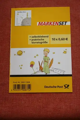 Markenset, MaxiSet, Markenheft MH-Mi.-Nr. 97; Der kleine Prinz