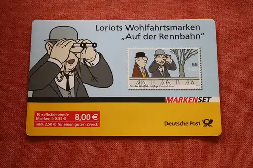 Markenset, MaxiSet, Markenheft MH-Mi.-Nr. 83, Wohlfahrt 2011; Loriot