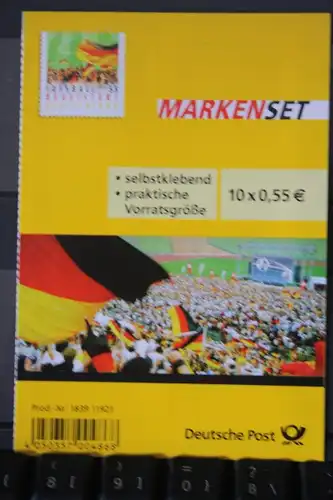 Markenset Markenheft MH 88; Fußball 2012