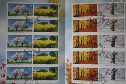 Markenheft, Maxiset, MH-MiNr. 65, Vier Jahreszeiten 