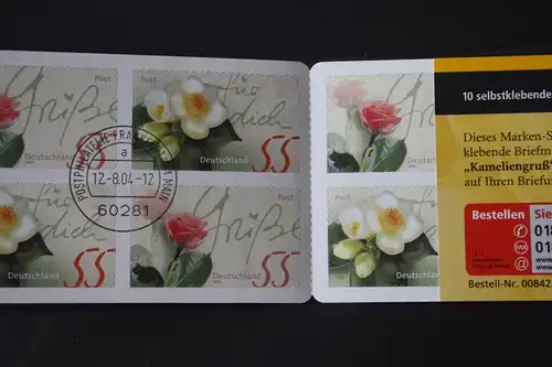 Markenset Markenheft MH 55 Post 2004 Blumengruß