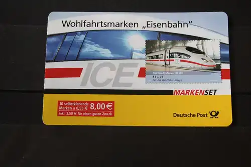 Wohlfahrt 2006, Eisenbahn, Markenset Markenheft MH 64